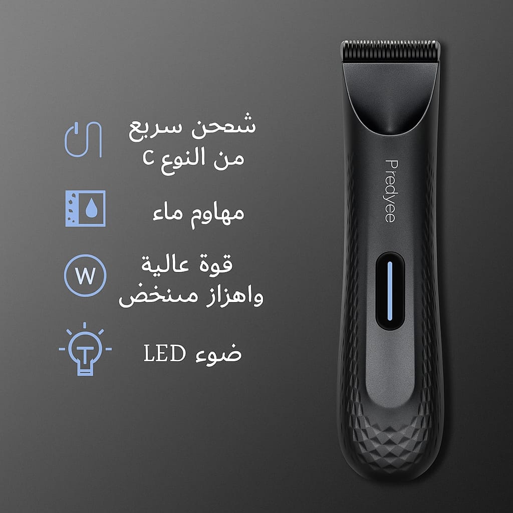 Waterproof Electric Hair Trimmer for Men