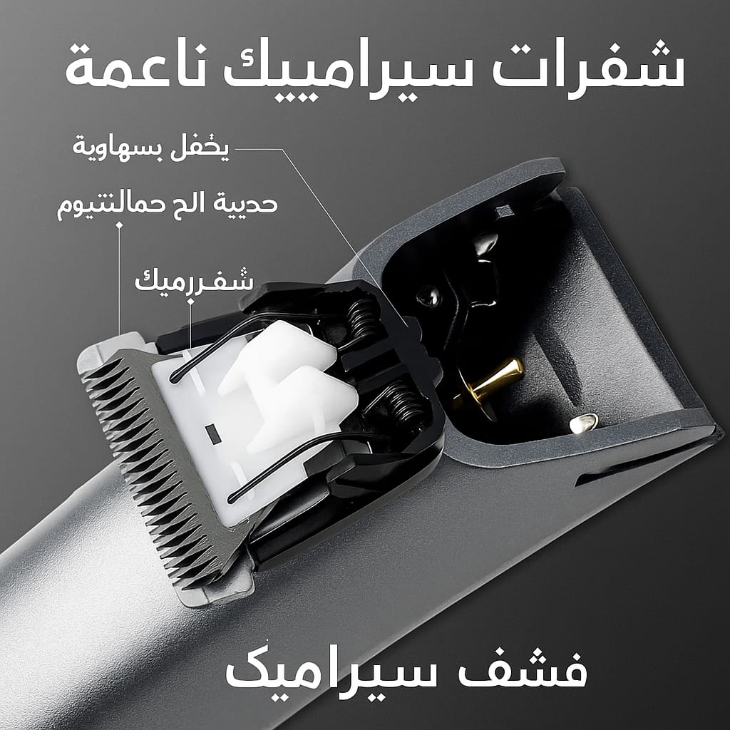 Waterproof Electric Hair Trimmer for Men