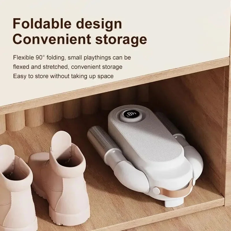 Foldable Shoe Dryer Household Constant Temperature Boot Dryer Fast Drying Shoe Heater Sterilization Deodorization Footwear Dryer