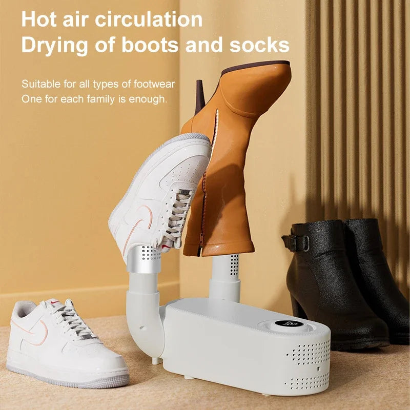 Foldable Shoe Dryer Household Constant Temperature Boot Dryer Fast Drying Shoe Heater Sterilization Deodorization Footwear Dryer